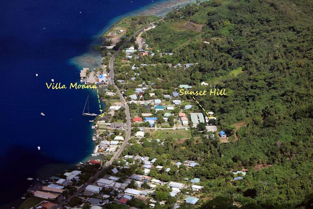 Sunset Hill Lodge Bora Bora Exteriör bild